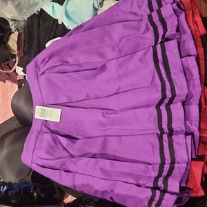 Purple and Black Cheer Skirt
